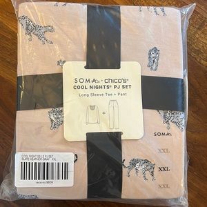 Soma Chico’s cool night PJ Set XXL - New